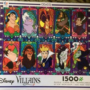 Ceaco Puzzle 1500 Villains
